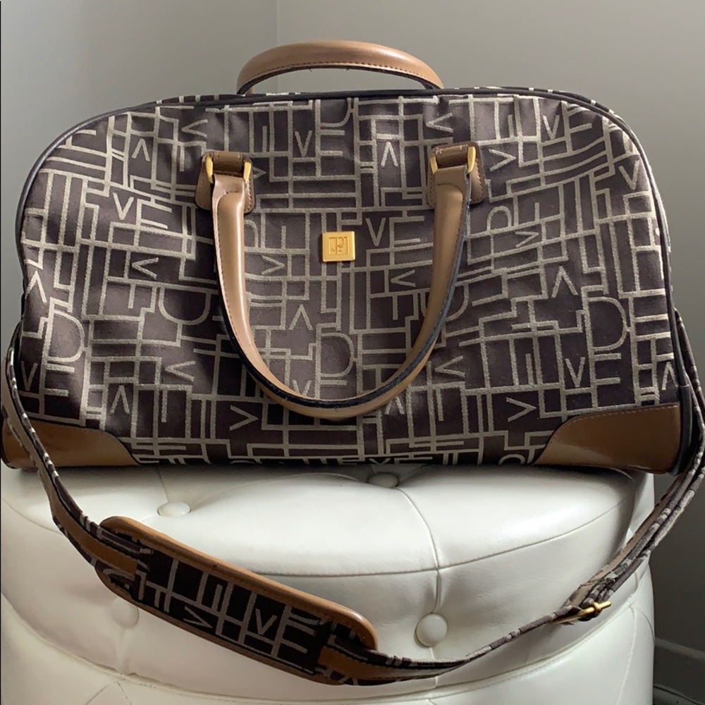 Vintage Diane Von Furstenberg overnight bag